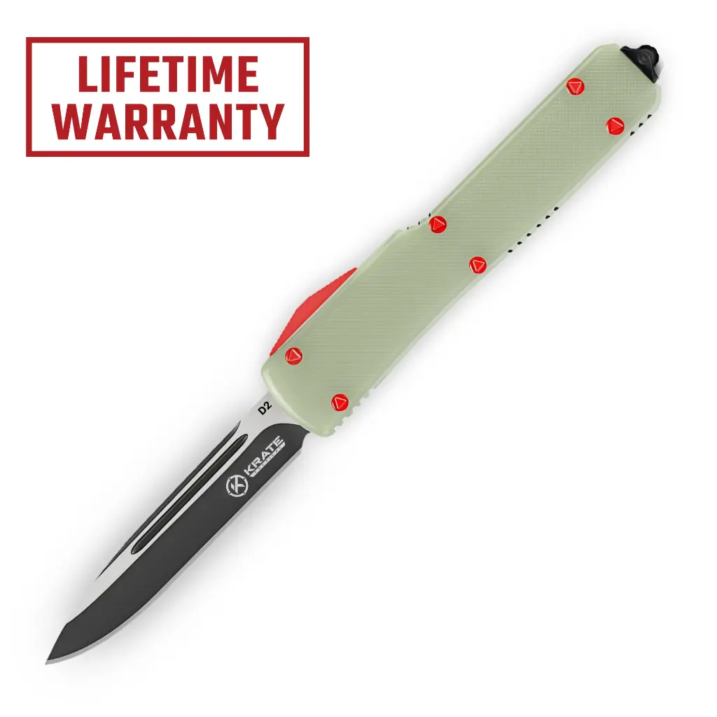 Jade G10 OTF Knife